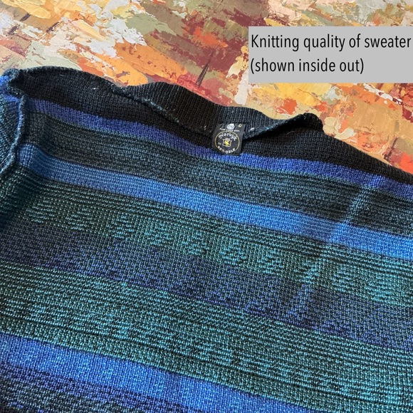 NORVYK RENOIR - Vintage Nordic Wool Sweater - Picture 6 of 11